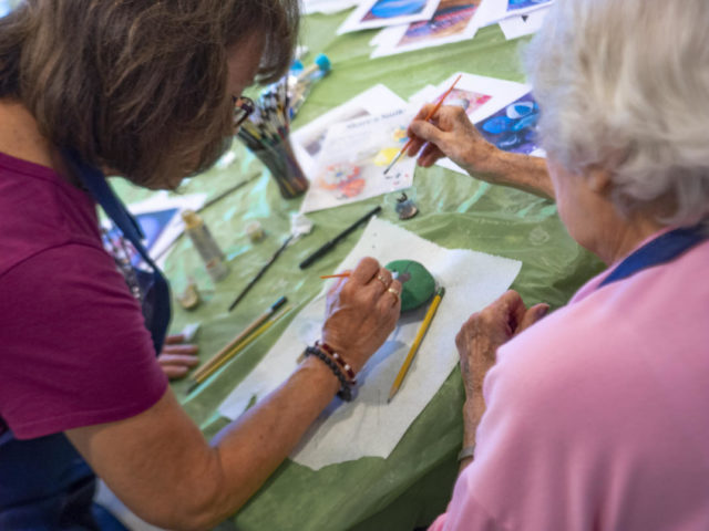 Activities at an Assisted Living and Memory care Facility